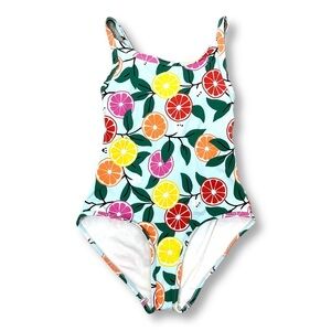 Hanna Andersson Women’s Citrus Print One Piece Swimsuit